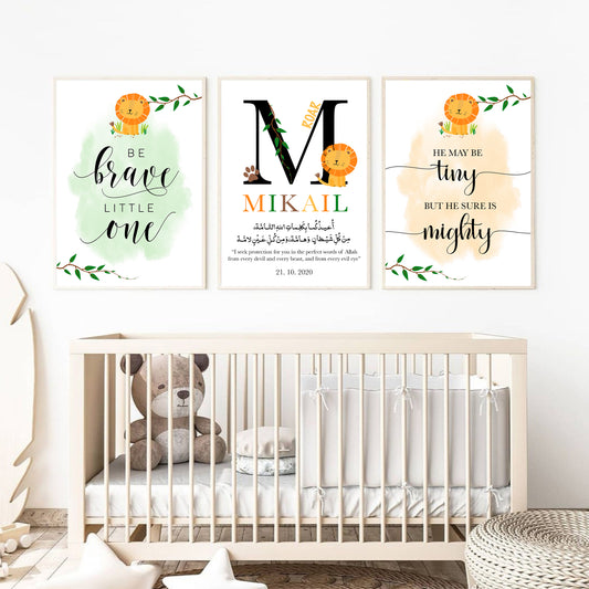 Baby boy nursery prints